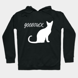 Goodluck Cat Hoodie